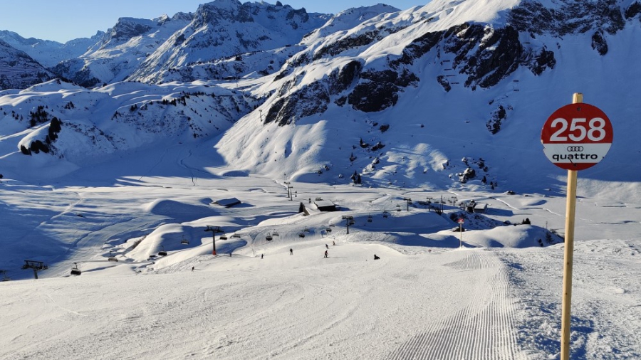 Op bezoek in het skigebied van Warth-Schröcken.